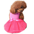 Neue High Fashion Hund Prinzessin Kleid Wind Rosa Pet Hochzeit Kleidung Haustier Hund Kleid